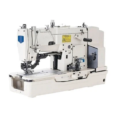 Industrielle Nähmaschine mit Knopfloch